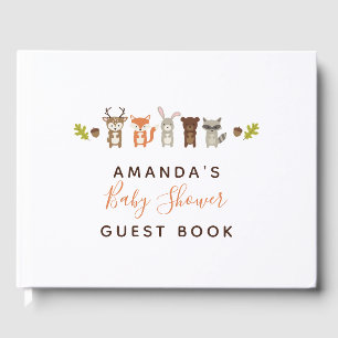 Woodland Baby Shower Guest Book