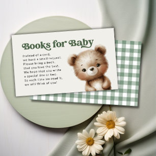 Woodland Books for Baby Request Enclosure Card