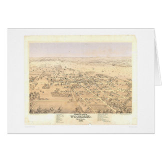 Woodland, CA. Panoramic Map (1874A)