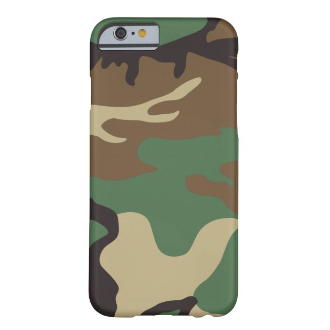 Woodland Camo Camouflage iPhone 6 case (Back)