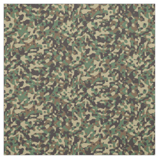 Woodland Camo Fabric