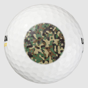 Woodland Camo Golf Balls