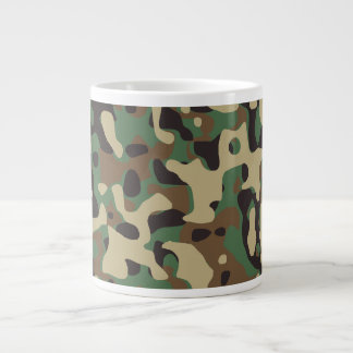 Woodland Camo Large Coffee Mug