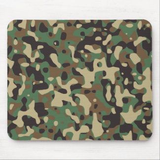 Woodland Camo Mouse Mat