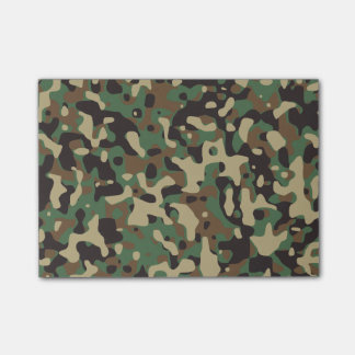 Woodland Camo Post-it Notes