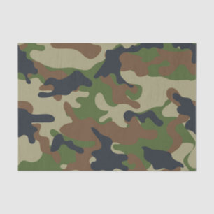 Woodland Camo Tissue Paper