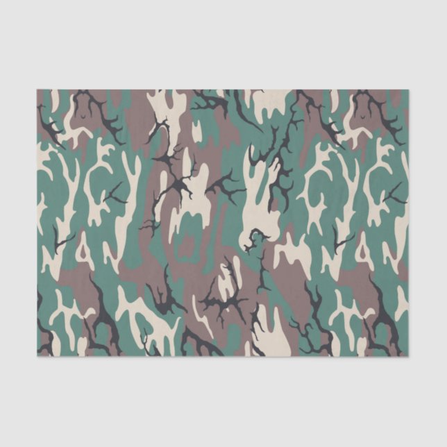 Woodland Camo Tissue Paper (Front)