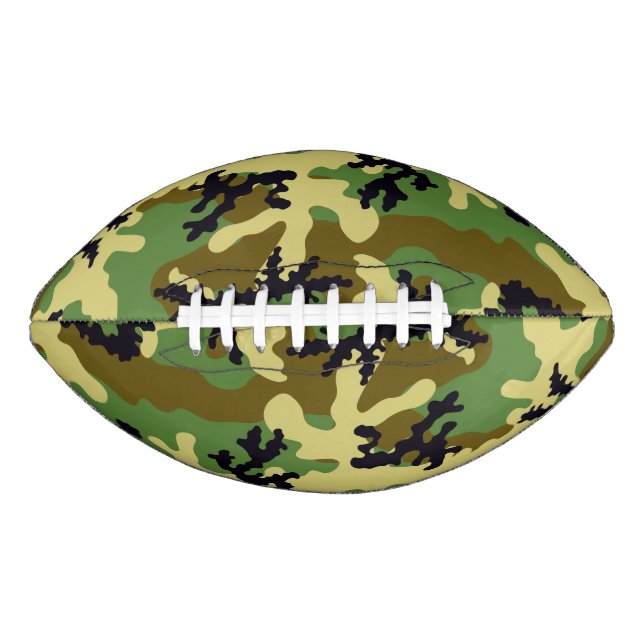 Woodland camouflage american football (Front)