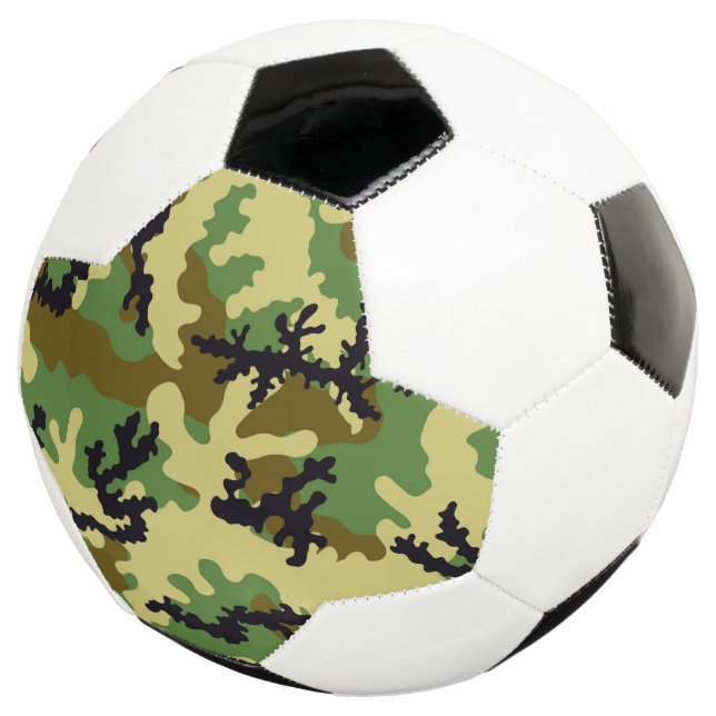 Woodland camouflage football (Three Quarter)