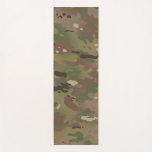 Woodland Camouflage I Yoga Mat