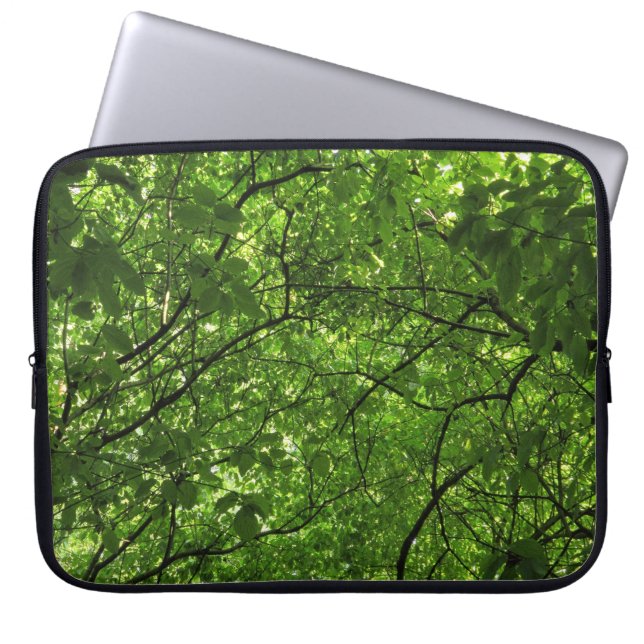 Woodland Canopy Laptop Sleeve (Front)