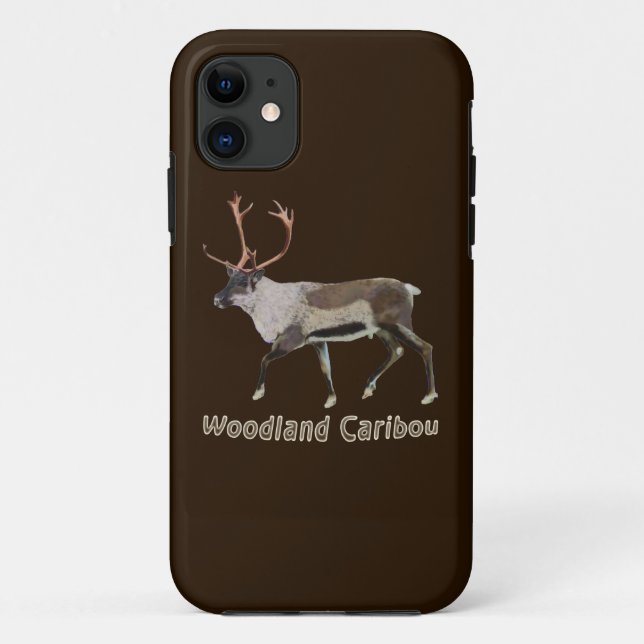 Woodland Caribou Case-Mate iPhone Case (Back)