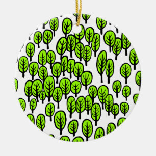 Woodland Ceramic Tree Decoration