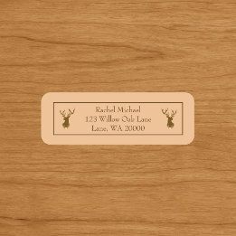 Woodland Charm Rustic Antler Floral Wedding