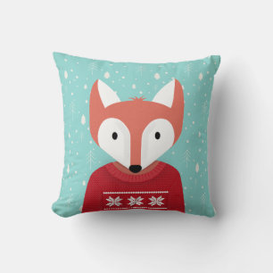 Woodland Christmas Cushion