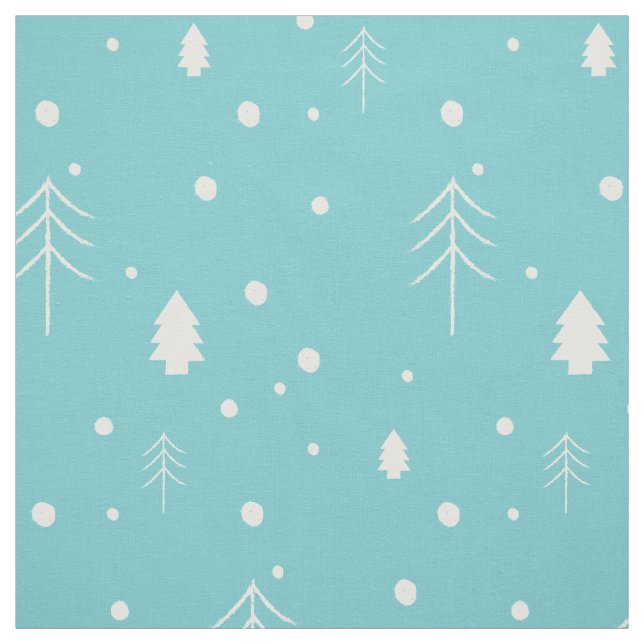 Woodland Christmas Fabric (Swatch)
