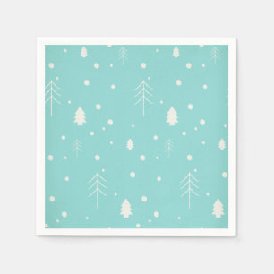 Woodland Christmas Napkin