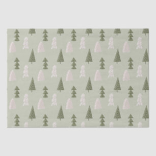 Woodland Christmas Tree Tissue Paper