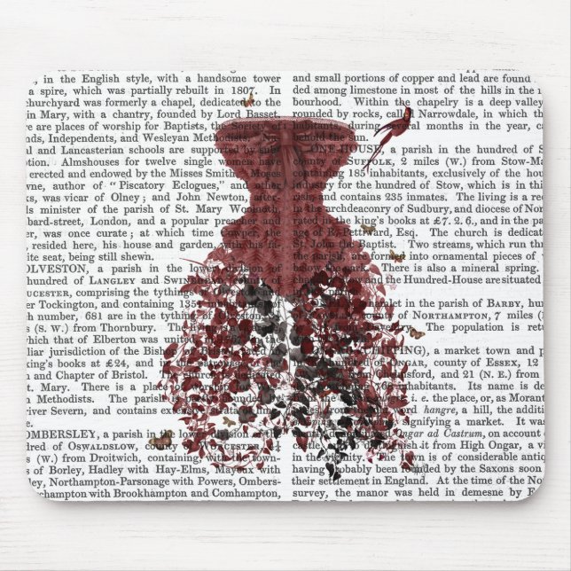 Woodland Corset 2 Mouse Mat (Front)