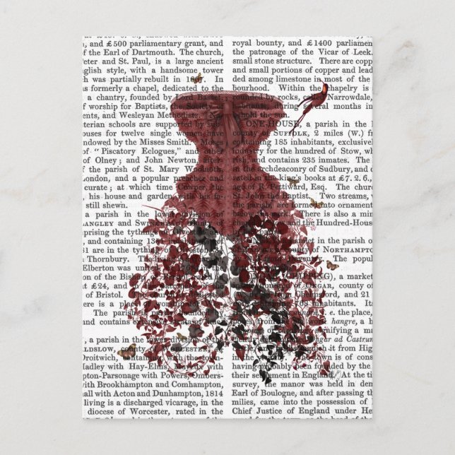 Woodland Corset 2 Postcard (Front)