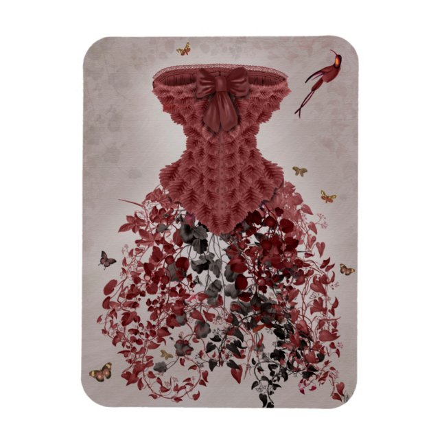 Woodland Corset Magnet (Vertical)