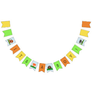 Woodland Creature Baby Shower Bunting Bunting