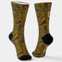 Woodland Creatures and Leaves Pattern
