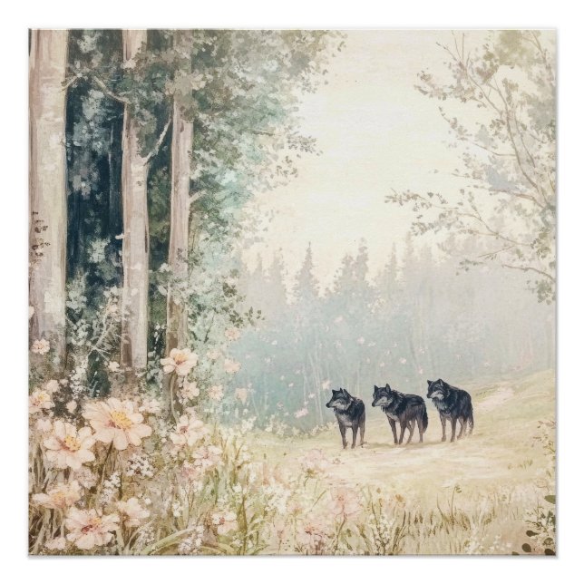 Woodland Creatures Poster (Front)