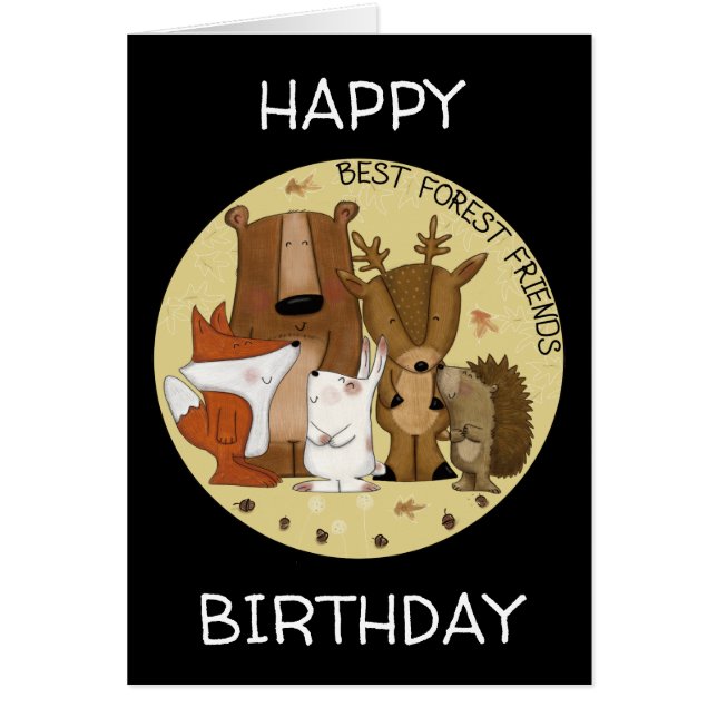 Woodland Crew-Best Forest Friends/ Individual (Front)