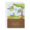 Woodland Critters Baby Shower Invitation