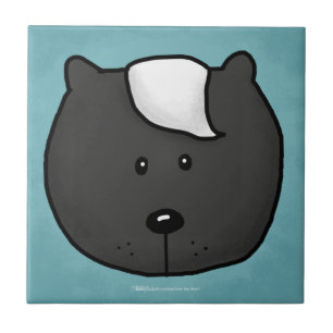 Woodland Critters-Best Forest Friends-Skunk Tile