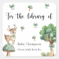 Woodland Deer - for the library of