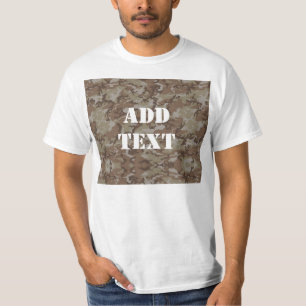 Woodland Desert MilitaryCamouflage T-Shirt