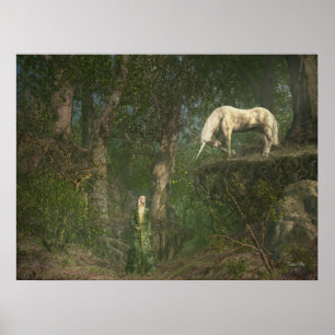 Woodland Encounter Poster