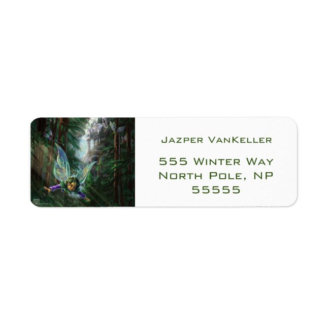 Woodland Fairies and Waterfall Castle (Front)