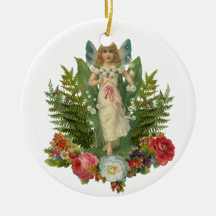 Woodland Fairy Ceramic Tree Decoration