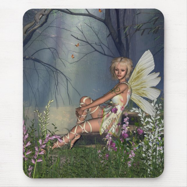 Woodland Fairy Mouse Mat (Front)
