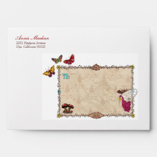 Woodland Fairy Party Personalised Envelope