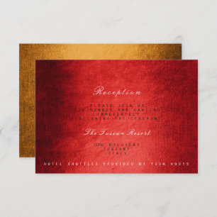 Woodland Fall Autumn Vip Wedding Reception Invitation