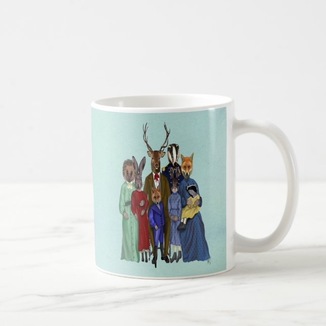 Woodland Family Coffee Mug (Right)