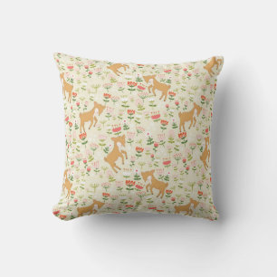Woodland Fawn Delight Cushion