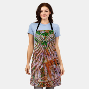 Woodland Ferns All Over Print Apron