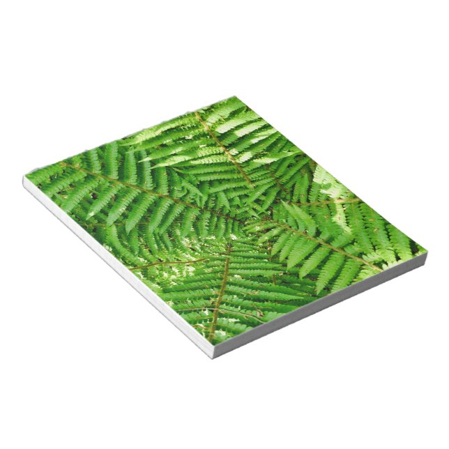 Woodland Ferns Notepad (Angled)