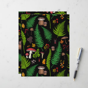 Woodland flora and fauna