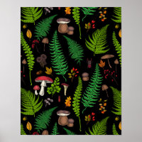 Woodland flora and fauna