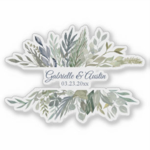 Woodland Foliage Newlyweds