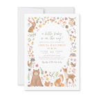 Woodland Forest Animals Baby Shower