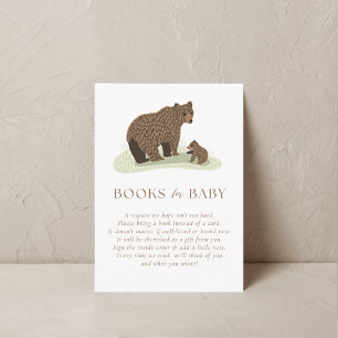 Woodland Forest Animals Books For Baby Enclosure Card