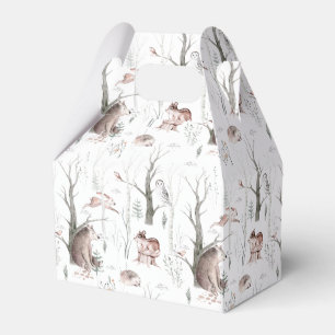 Woodland Forest Animals Favour Box