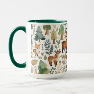 Woodland Forest Animals Mug